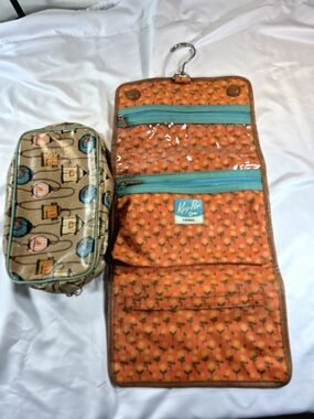 Fossil Key-Per Birdcage Hanging Toiletry Case Organizer